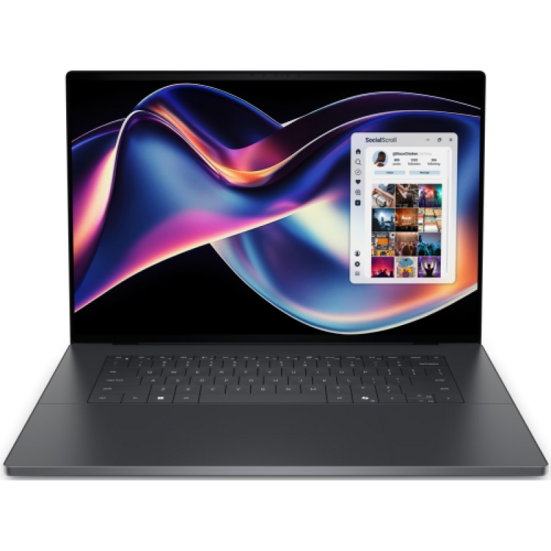Laptop Consumer Dell XPS 16, cu procesor Intel Core Ultra 7 358H, 16'' OLED, 32 GB LPDDR5x, 2 TB, Intel Arc B390, Windows 11 Pro, 3 ani Garantie