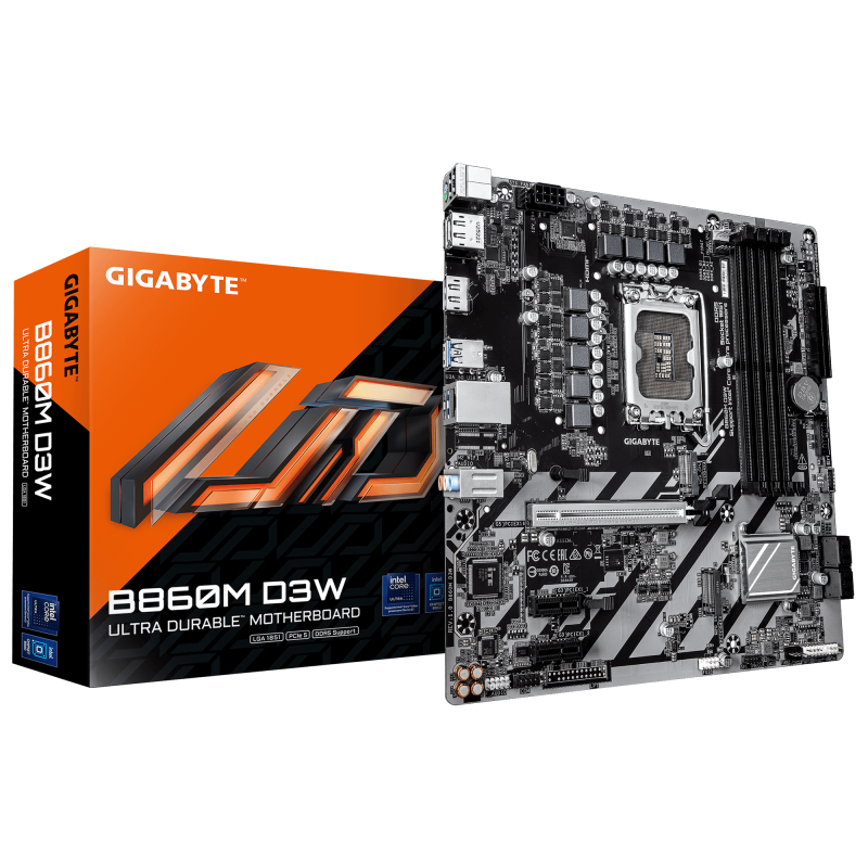 Placa de baza Gigabyte B860M D3W