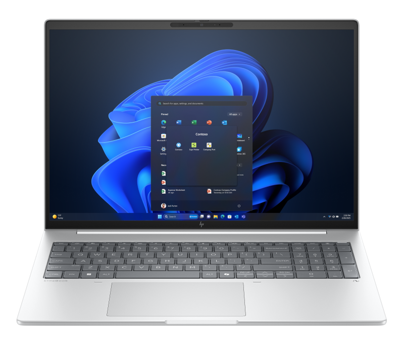 Notebook Business HP EliteBook 8 G1i, cu procesor Intel Core Ultra 5 226V, 16'' IPS, 16 GB LPDDR5x, 512 GB SSD, Intel Arc Graphics, Windows 11 Pro