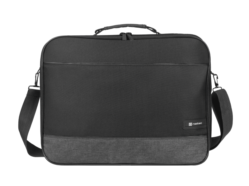 Geanta laptop Natec Impala 2, compatibilitate dimensiune laptop 14.1", 2 compartimente, material Polyester 600D, negru