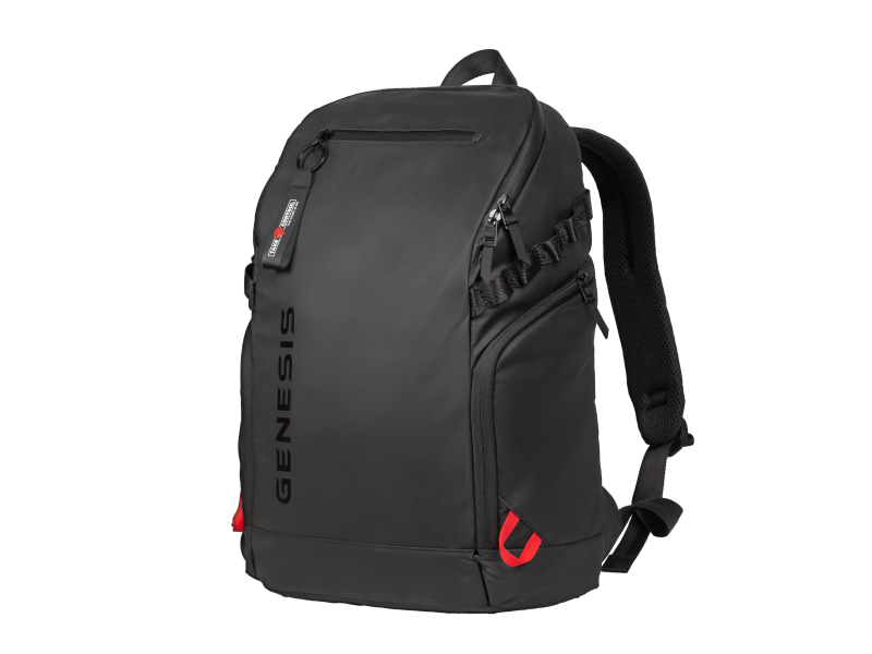 Rucsac laptop GENESIS PALLAD 420, compatibilitate dimensiuni laptop 15.6", total buzunare 6, capacitate 18 L, material Polyester 600D, negru