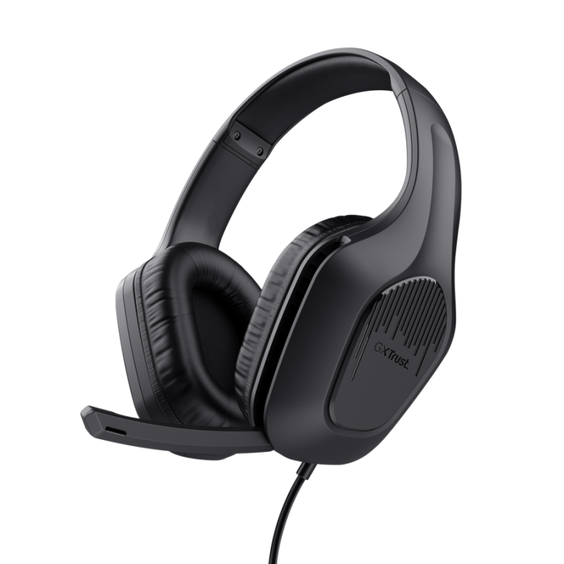 Casti cu fir Trust GXT 417 Zirox, lungime cablu 120cm, frecventa raspuns 20 Hz, 20.000 Hz, nivel sunet 90 dB, sunet stereo, negru