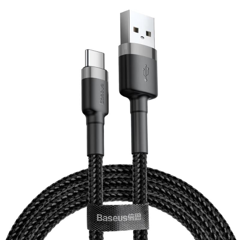 Baseus CATKLF-CG1 USB Type-A to C Cable Cable (100W, 2m) Black