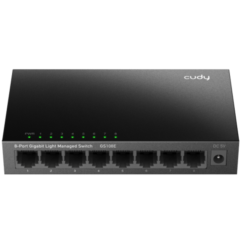 Switch CUDY GS108E 1.0, Gigabit, 8 porturi