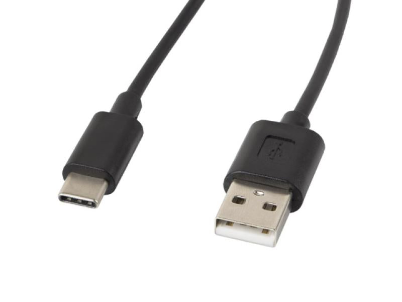 Cablu USB-C(M) USB-A(M) 2.0 1,8 m negru