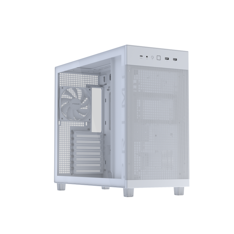 Carcasă ASUS PRIME AP303 TG White, ATX