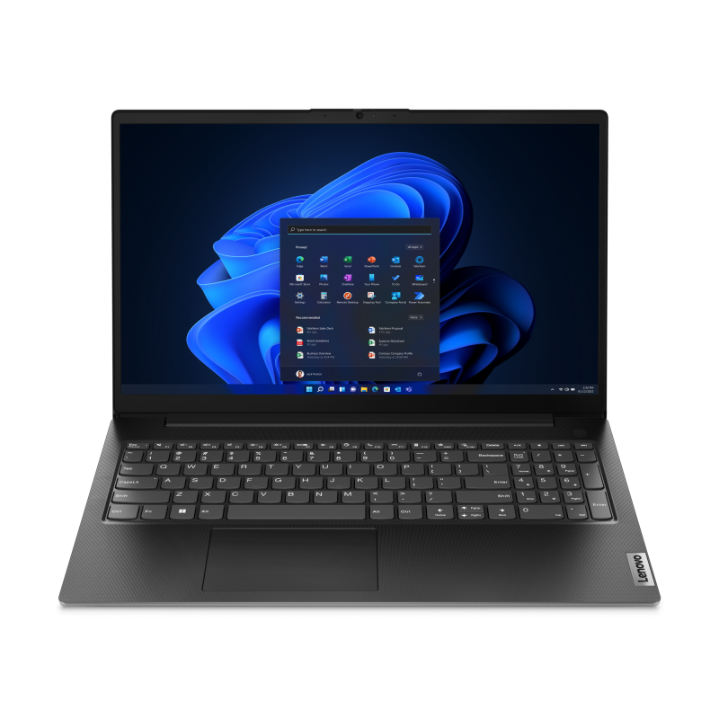 Laptop SMB Lenovo V15 G4 AMN, cu procesor AMD Ryzen 5 7520U, 15.6'' TN, 8 GB LPDDR5, 256 GB, AMD Radeon 610M, Fara OS, 3 ani Garantie