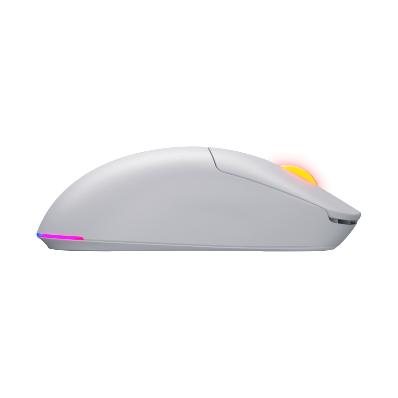 Mouse Gaming Wireless Hator Quasar 3 Wireless, 12000 dpi, Alb