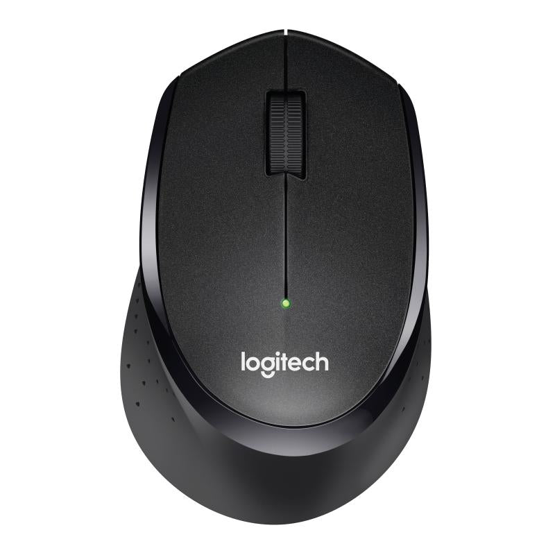 Mouse Wireless Logitech M330 SILENT PLUS, 1000 dpi, Negru