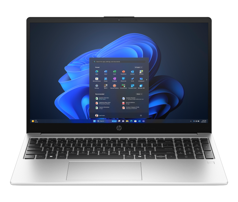Notebook SMB HP 250R G10, cu procesor Intel Core 5-120U, 15.6'' IPS, 16 GB DDR4, 512 GB SSD, Intel Graphics, Fr OS