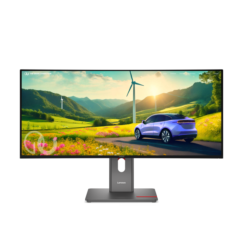 Monitor Consumer Lenovo ThinkVision P34WD-40, 34", 3440 x 1440 pixeli, Black, 2 ani Garantie