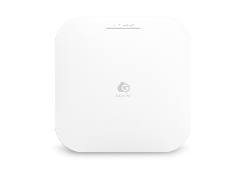 EnGenius Managed / stand-alone Indoor 11ax 4x4 Access point AP/Indoor, Wi-Fi 6, with Cloud management Dual Band 11ax 1148+2400Mbps 4T4R 2.5GbE PoE.at(+) 3dBi ia