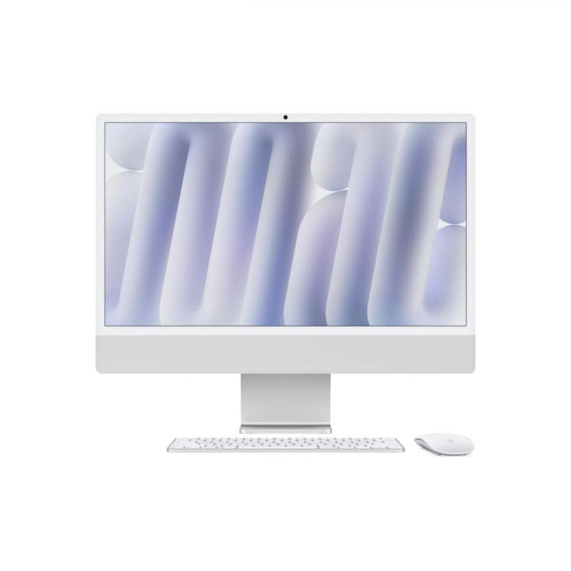 Apple iMAC 24" Retina 4.5k/ Apple M4 (CPU 8-core, GPU 8-core, NeuralEngine 16-core)/16GB/1TB - Silver - INT KB (2024) (cto from MW UC3RO/A)