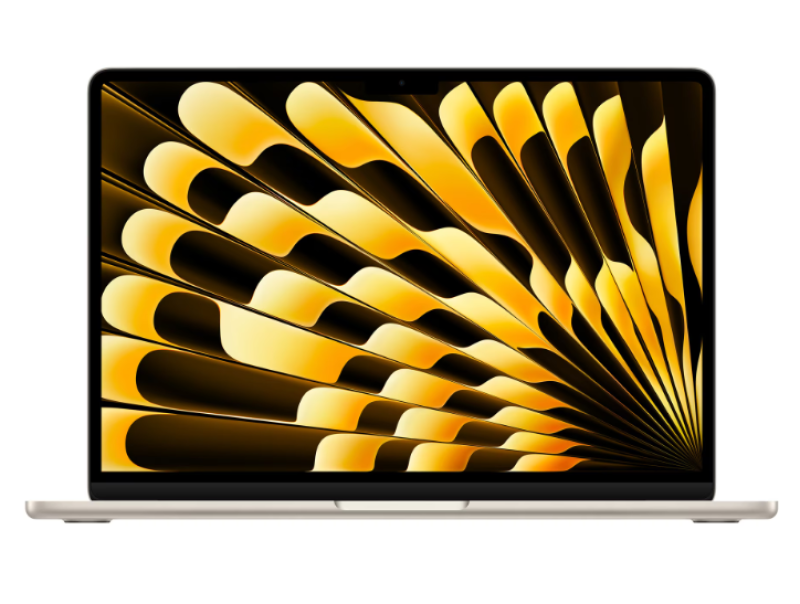 MacBook Air 13.6" Retina/Apple M4 (CPU 10-core, GPU 10-core, Neural Engine16-core)/16GB/512GB - Starlight -US KB (2025) 35W USB‑C (Cto fromMW103RO/A)