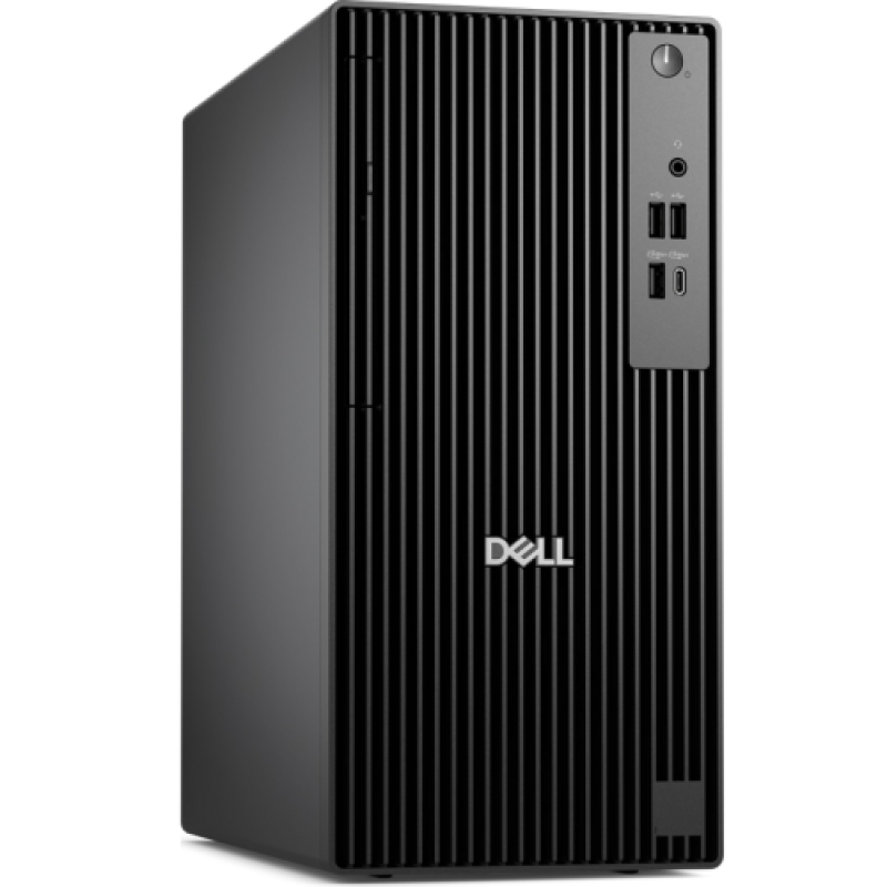 Desktop Business Dell Pro QCT1250 cu procesor Intel Core i7-14700 pana la 5.4 GHz, 16GB DDR5, 512GB SSD, AMD Radeon RX 7400, Windows 11 Pro, Black, 3 ani garantie