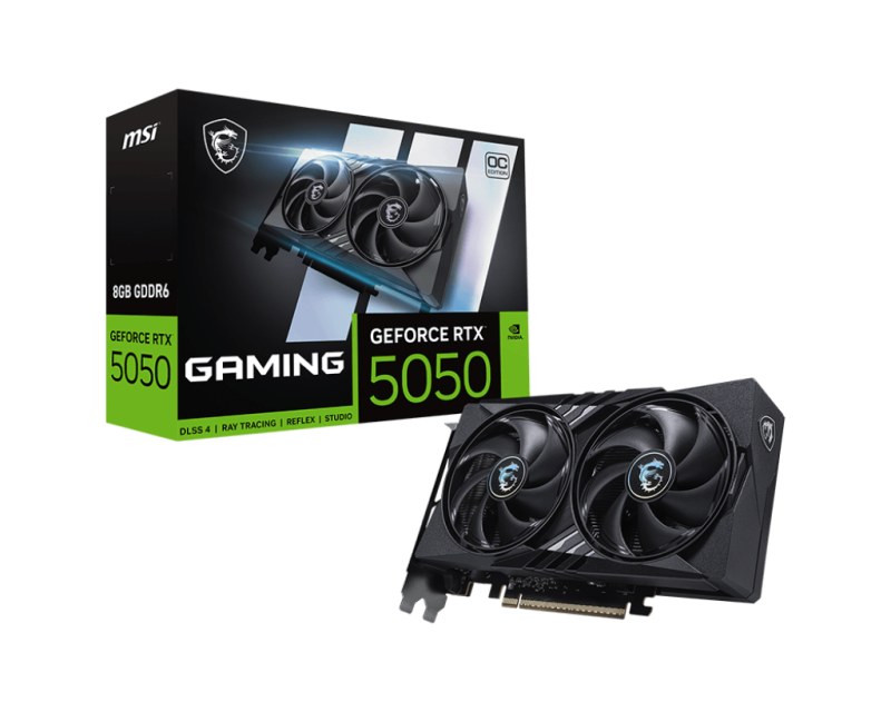 Placa video MSI GeForce RTX 5050, 8GB GDDR6, PCI Express 5.0, 128-bit