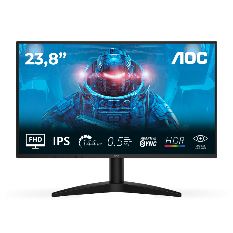 Monitor Gaming AOC 24B36X, 23.8", 1920 x 1080 pixeli, Black, 3 ani Garantie