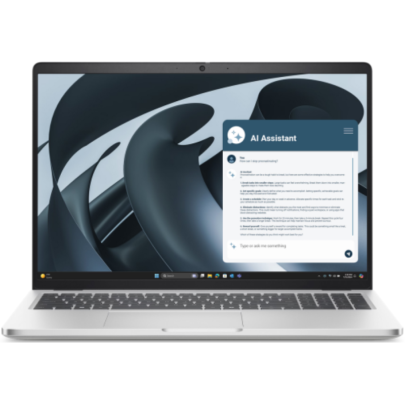 Laptop Business Dell Pro 16 Plus (PB16255), cu procesor Ryzen AI 7 PRO 350, 16'' IPS, 32 GB LPDDR5x, 512 GB, AMD Radeon 860M, Windows 11 Pro, 3 ani Garantie
