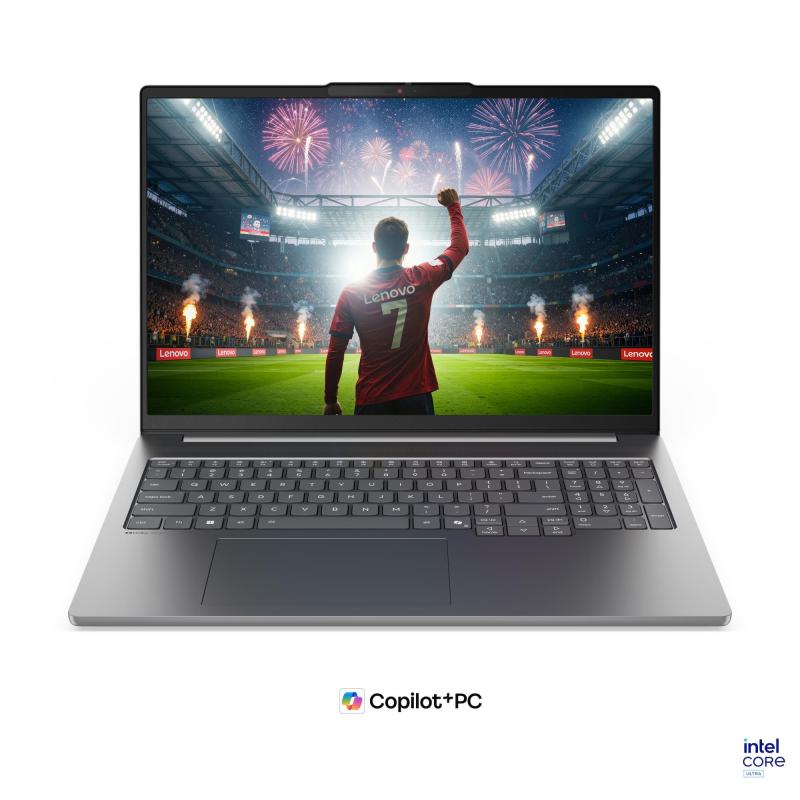 Laptop Consumer Lenovo IdeaPad Pro 5 16IPH11 Copilot+ PC, cu procesor Intel Core Ultra 9 386H, 16'' OLED, 32 GB LPDDR5x, 1 TB SSD, NVIDIA GeForce RTX 5060, 8GB GDDR7, Fr OS