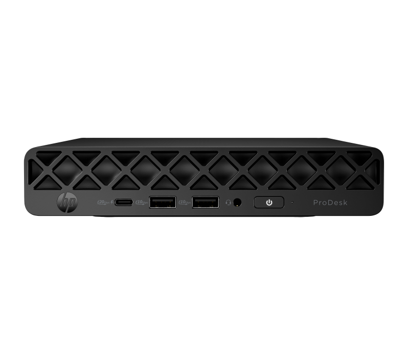 Desktop Business HP ProDesk 4 Mini G1i AI cu procesor Intel Core Ultra 5 225T pana la 4.9 GHz, 16 GB DDR5, 512GB SSD, Intel Integrated Graphics, Windows 11 Pro, Black, 1 an garantie