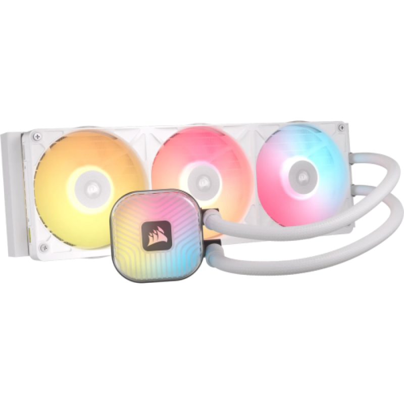 Cooler Procesor CORSAIR iCUE LINK TITAN 360 RX, Lichid, 12 cm, 3 ventilatoare, aRGB