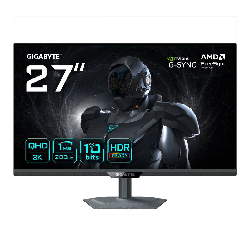 Monitor Gaming Gigabyte G27Q2, 27", 2560 x 1440 pixeli, Black, 2 ani Garantie