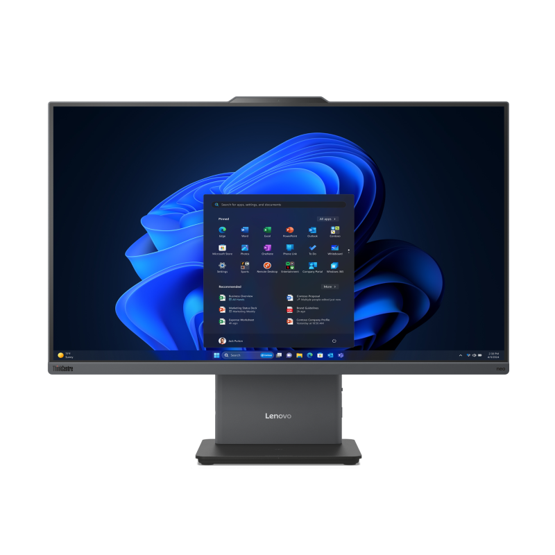 All-in-One Business Lenovo ThinkCentre neo 50a 27 Gen 6 LNL cu procesor Intel Core Ultra 5 226V pana la 4.5 GHz, 27 inch, FHD, 16 GB, Intel Arc Graphics 140V, FreeDos, Grey, 3 ani Garantie