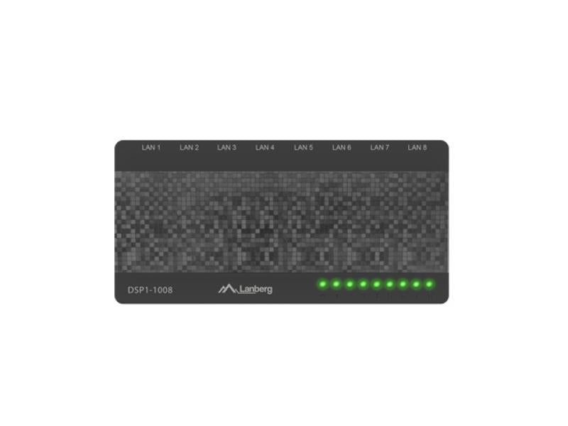 Switch DSP1-1008 8x 1 Gb/s, fara management, Gigabit Ethernet, desktop, 5V