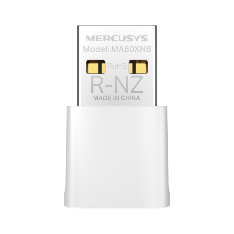 AX900 Nano Wi-Fi 6 Bluetooth USB Adapter SPEED: 287 Mbps at 2.4 GHz + 600 Mbps at 5 GHz SPEC: Internal Antenna, USB 2.0 FEATURE: MU-MIMO, OFDMA, WPA3, Bluetooth 5.3