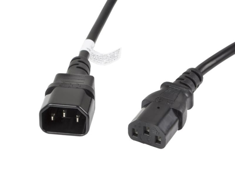 Cablu IEC 320 C13 C14 3 m VDE negru