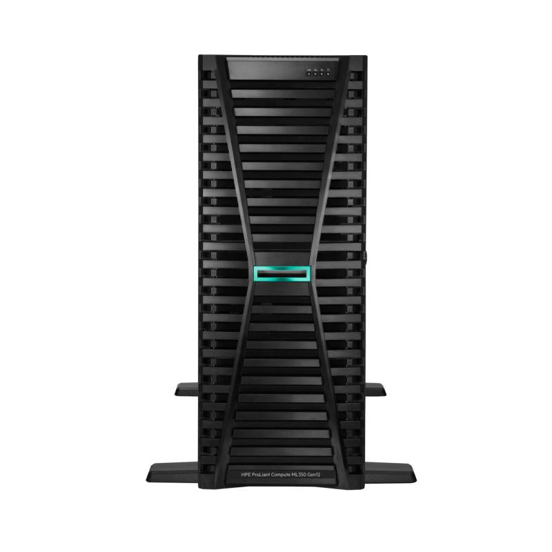 HPE ProLiant Compute ML350 Gen12 6505P 12c 1P 1x32GB-R 4LFF MR408i-o 2x4TB HDD 2x1000W PS EU Server