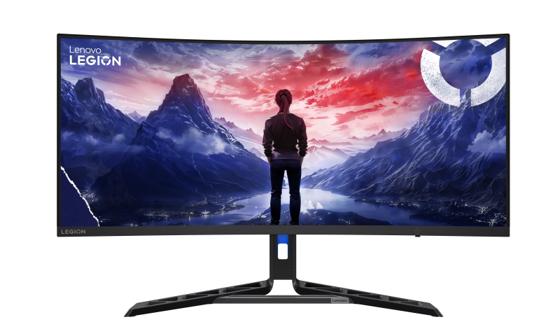Monitor Gaming Lenovo Legion R34w-30, 34", 3440 x 1440 pixeli, Black, 3 ani Garantie