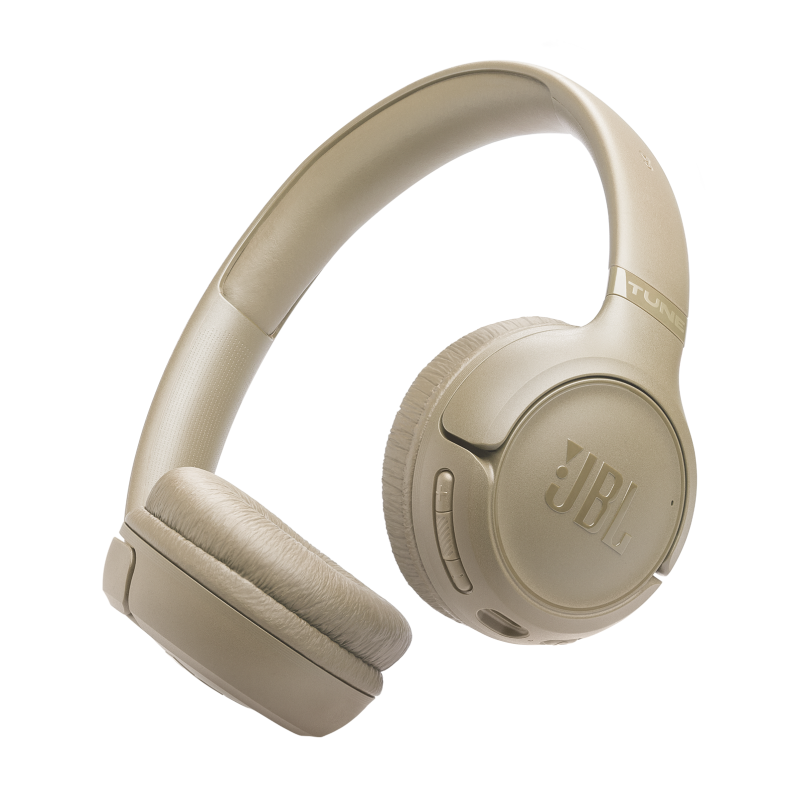 Casti Head-band JBL Tune 530BT, Fara Fir, Bej