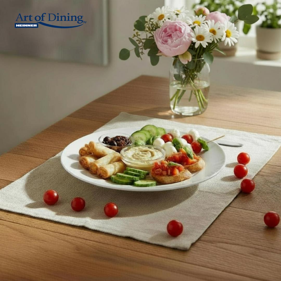 FARFURIE INTINSA OPAL ALB 25 CM, AIDA, ART OF DINING