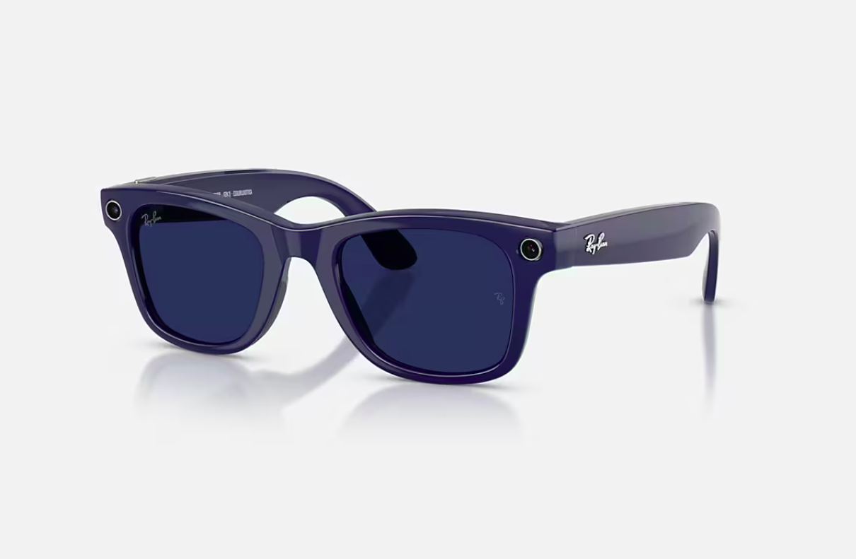ORW4012 META WAYFARER High Bridge Fit - Shiny Cosmic Blue - Sapphire Transitions® Gen 2