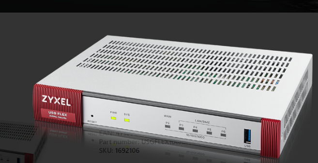 ZYXEL USGFLEX100HP H FIREWALL POE