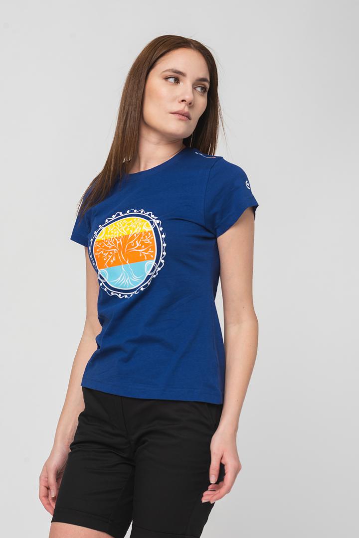 TRICOU ROATA FAMILIE FEMEI ROYAL BLUE-S