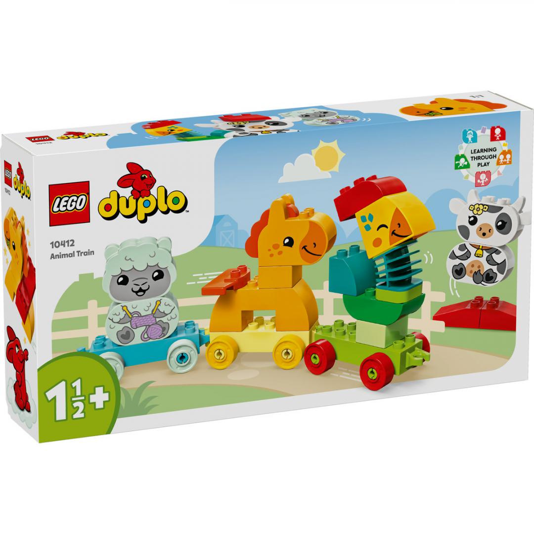 LEGO® DUPLO® TREN CU ANIMALE 10412