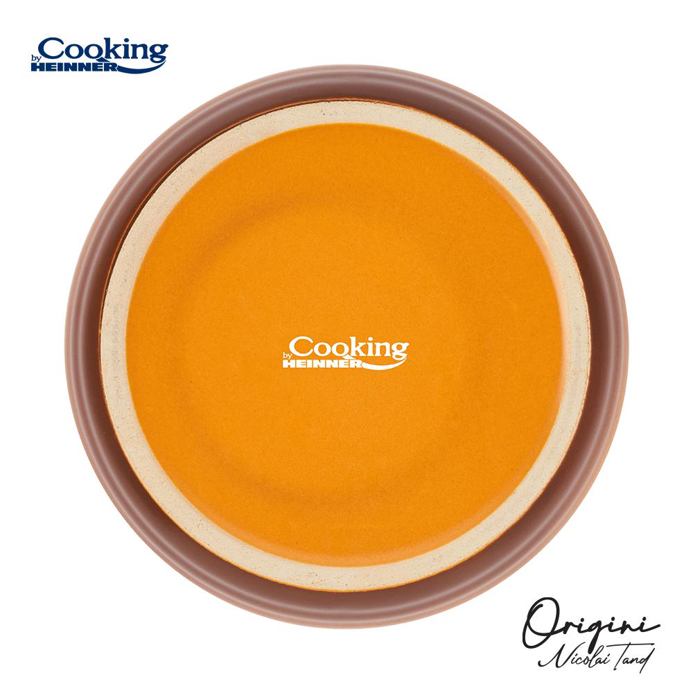 OALA CERAMICA CU CAPAC 12x11 CM, 2 L, NICOLAI TAND, ORIGINI, COOKING BY HEINNER