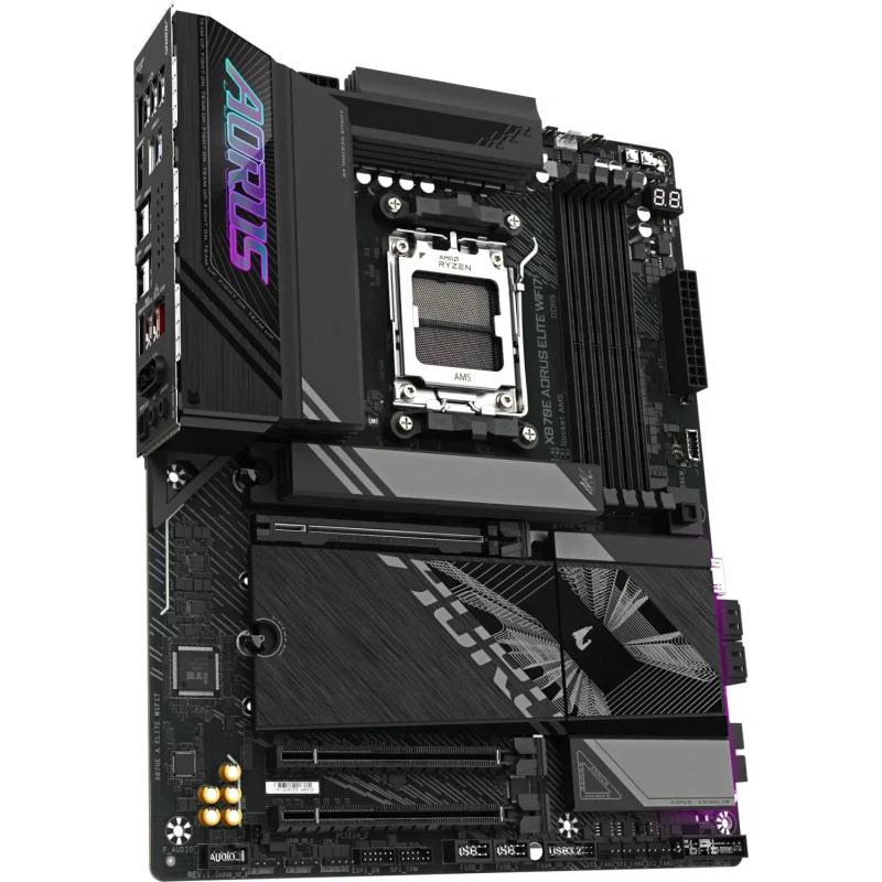 Placa de baza Gigabyte X870E AORUS ELITE WIFI7, Socket AM5, DDR5, ATX