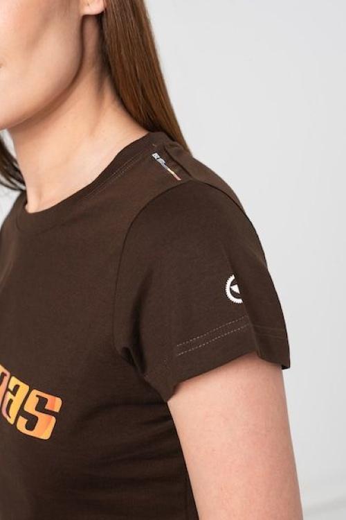 TRICOU LOGO ORANGE FEMEI COFFEE-L