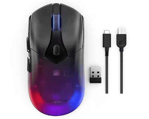 Mouse Gaming Wireless LENOVO Legion M410, 16000 dpi, negru
