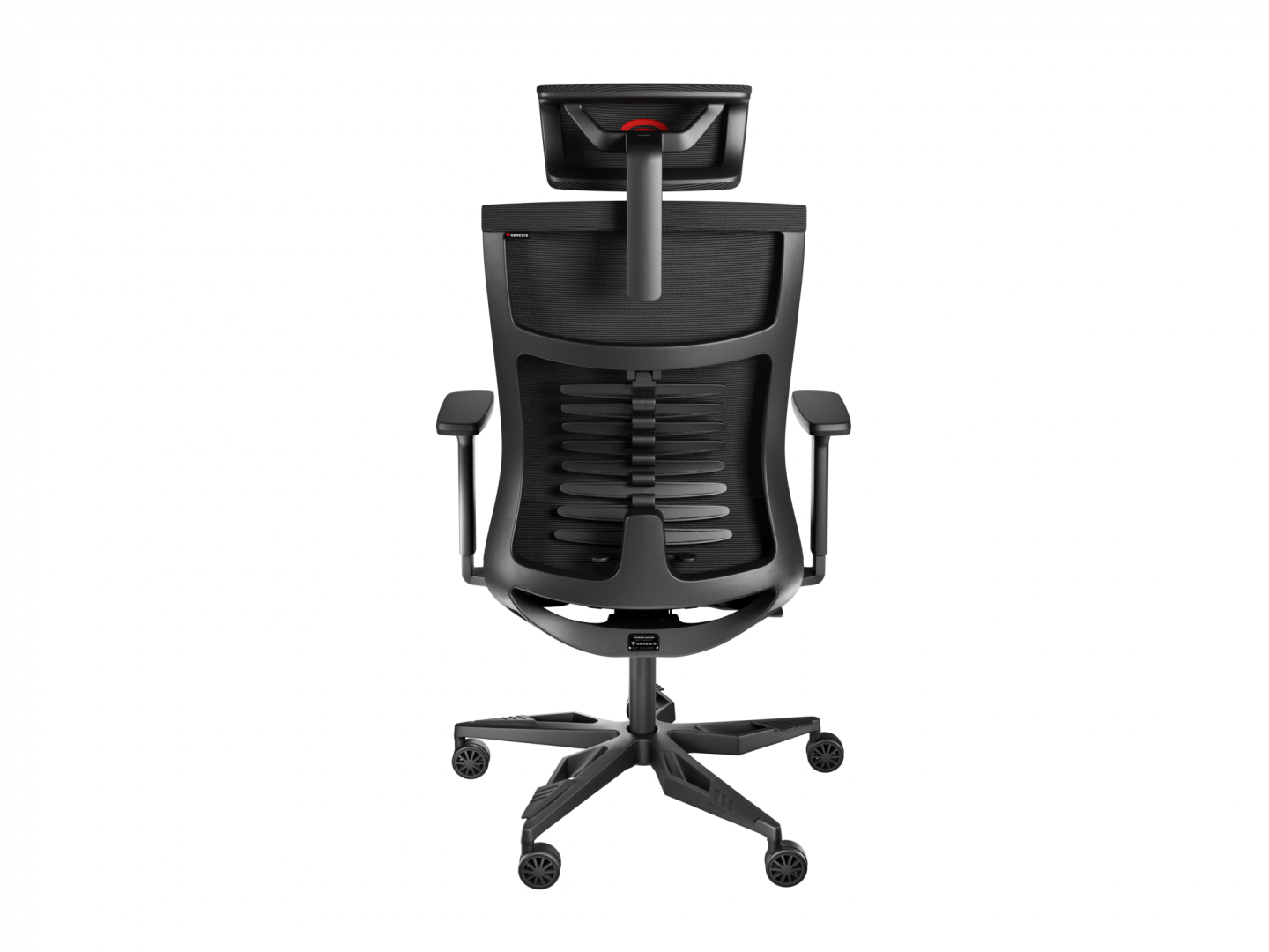 Scaun gaming Genesis ASTAT 700 G2, material textil, reglabil pe inaltime, greutate maxima suportata 120 kg, inaltime scaun reglabil 44.5- 51.5 cm, tesatura Mesh PureFlow™ Plus, tetiera si cotiere ajustabile 3D, negru