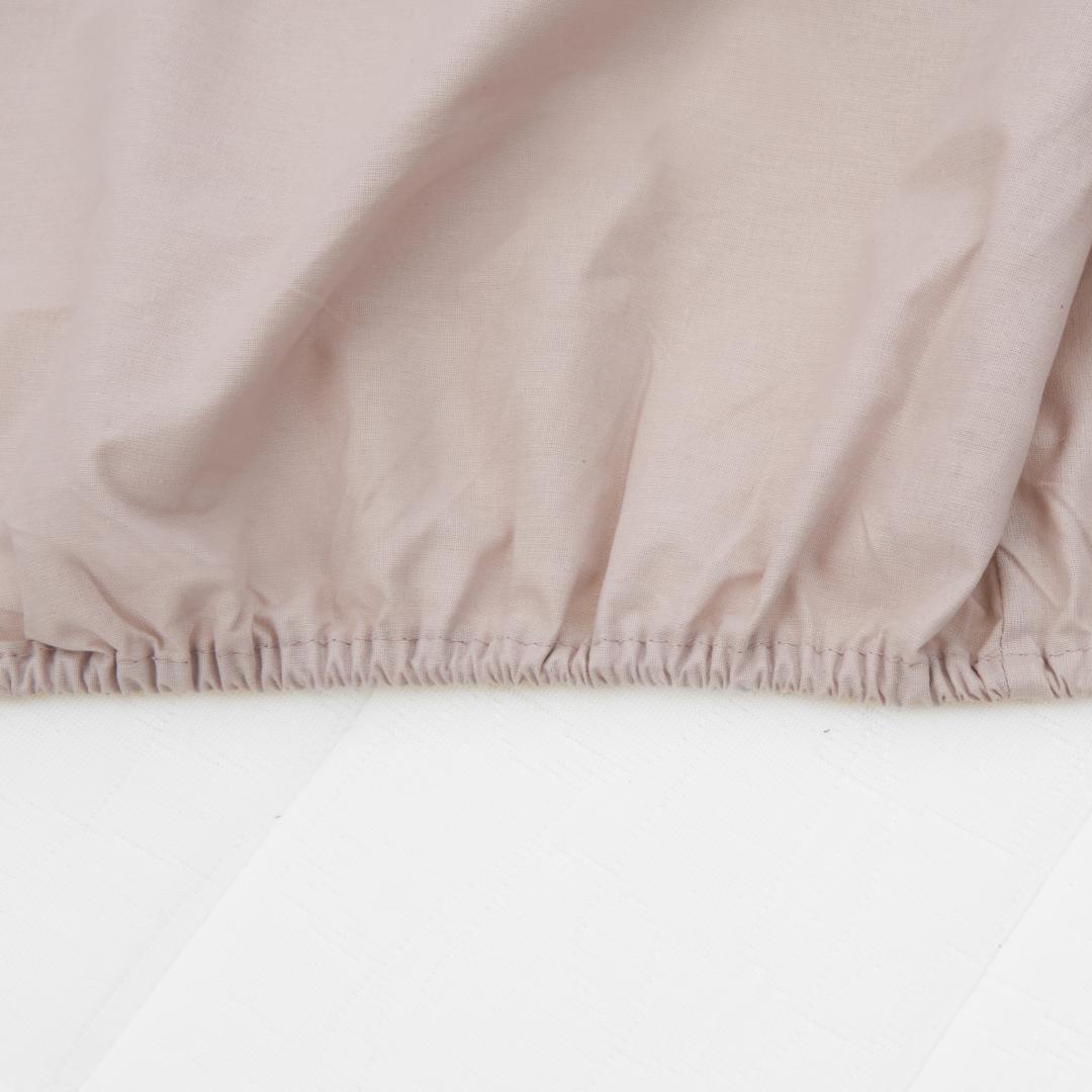 CEARCEAF PAT CU ELASTIC 160X200 CM CREM