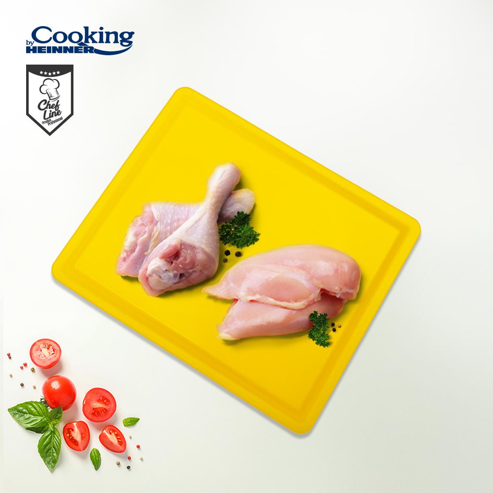 TOCATOR SANT GN1/2,26.5X32.5X2CM, GALBEN, , COOKING BY HEINNER