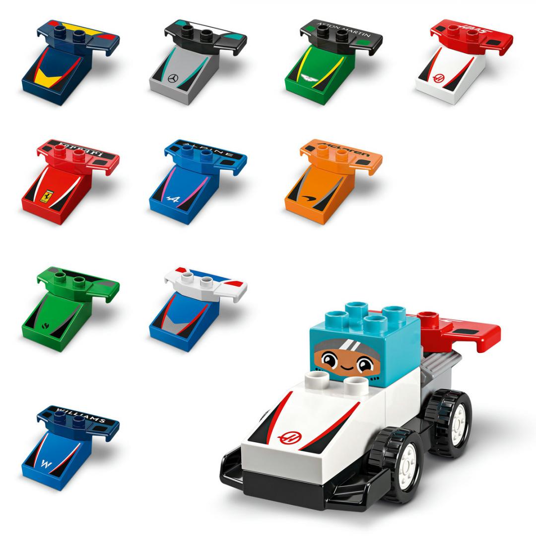MASINI SI PILOTI DE CURSE F1, LEGO 10445
