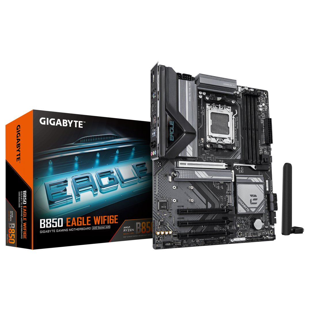 Placa de baza Gigabyte B850 EAGLE WIFI6E, Socket AM5, DDR5, ATX