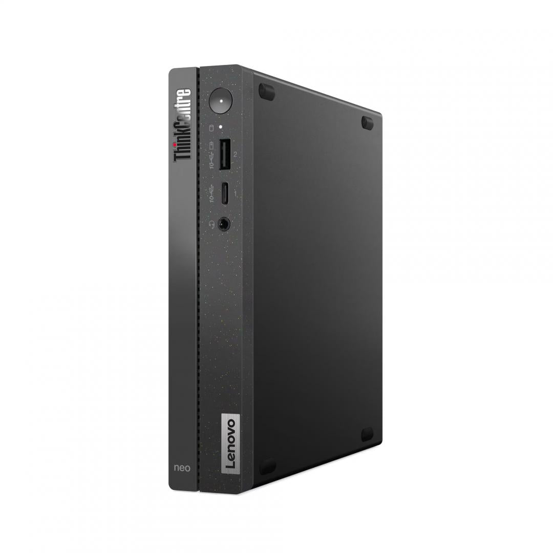 Desktop Business Lenovo ThinkCentre Neo 50q Gen 4 Tiny cu procesor Intel Core i3-1215U pana la 4.4 GHz, 8GB DDR4, 256GB SSD, Intel UHD Graphics, Windows 11 Pro, Black, 3 ani garantie