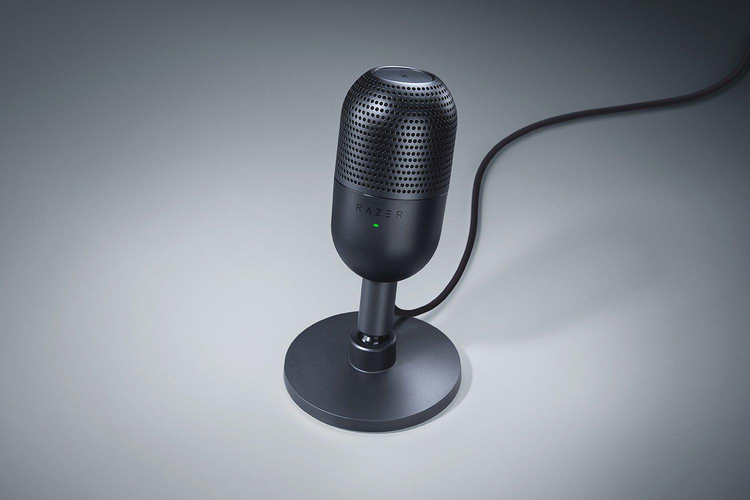 Microfon Razer Seiren V3 Chroma RGB USB, frecventa raspuns 20 Hz - 20000 Hz, sensibilitate -34 dB, negru