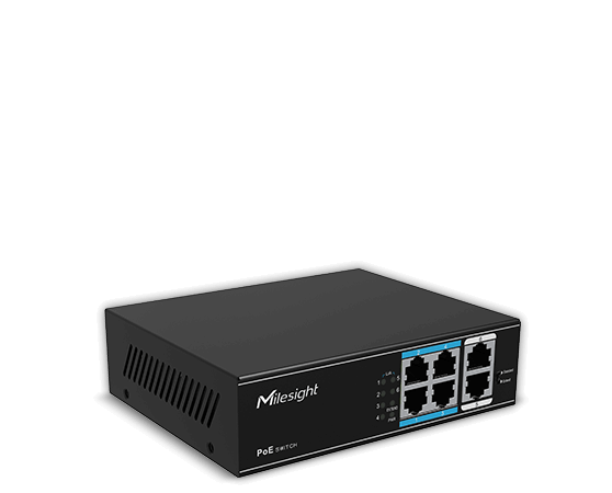 Switch Milesight MS-S0208-GL, Gigabit, 8 porturi, PoE